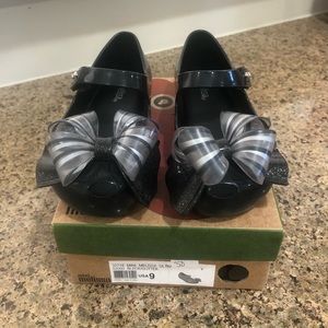 Mini Melissa girls shoes size 9